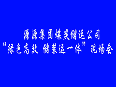 煤炭储运公司现场会报道