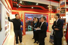 通辽工商银行领导一行五人来源源集团参观调研